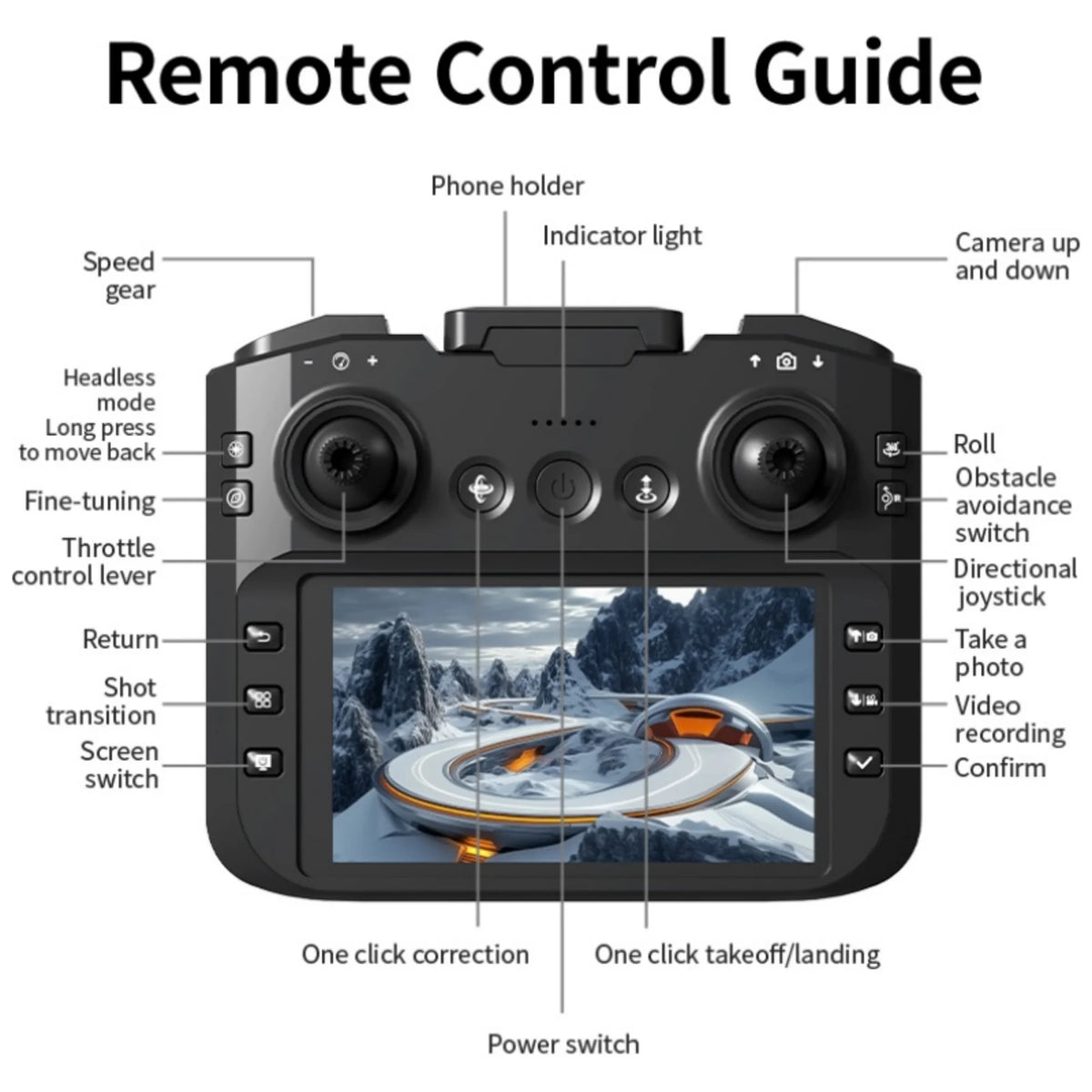 Drone Mini Profissional Z4