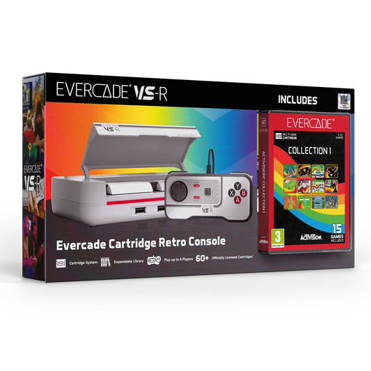 Pacote Evercade VS-R Activision Console - Novo selado
