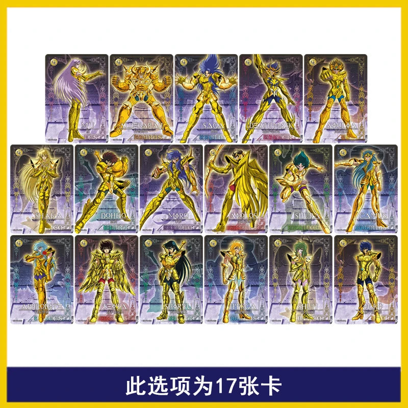KAYOU Cartas Cavaleiros do Zodíaco