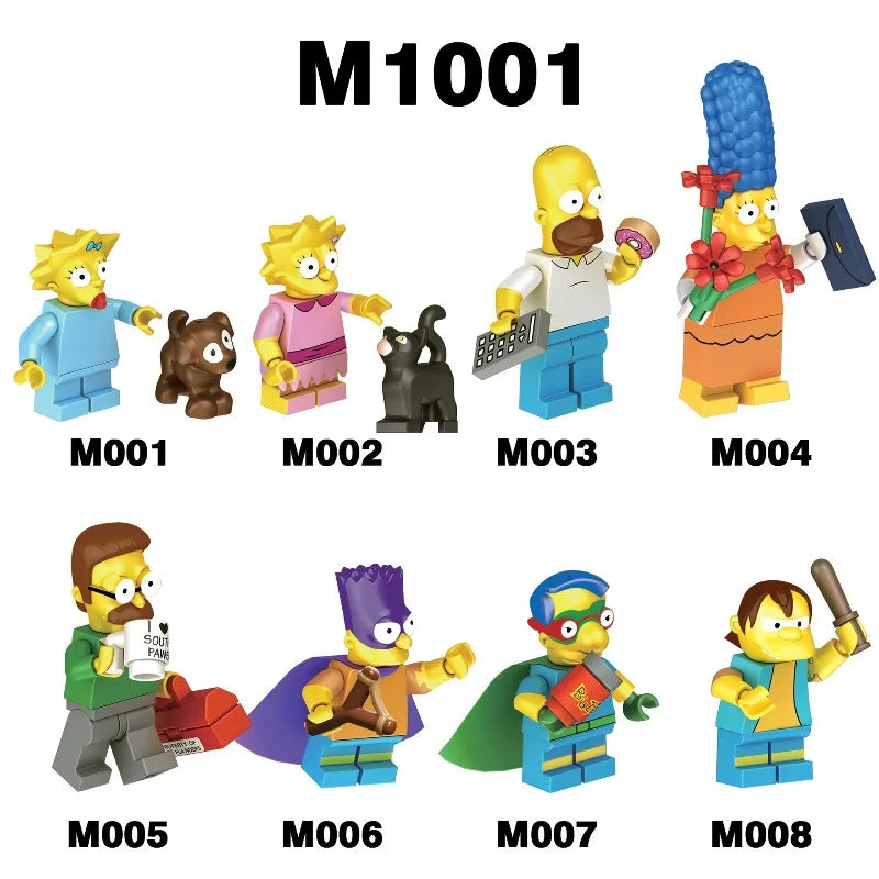 Mini Figuras Simpsons