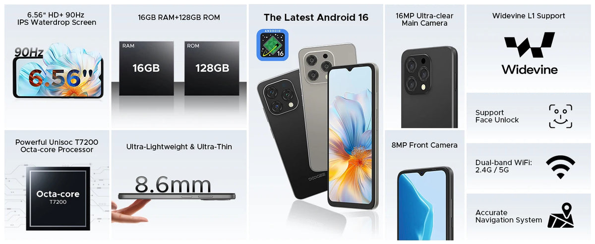 DOOGEE N55 stock limitado