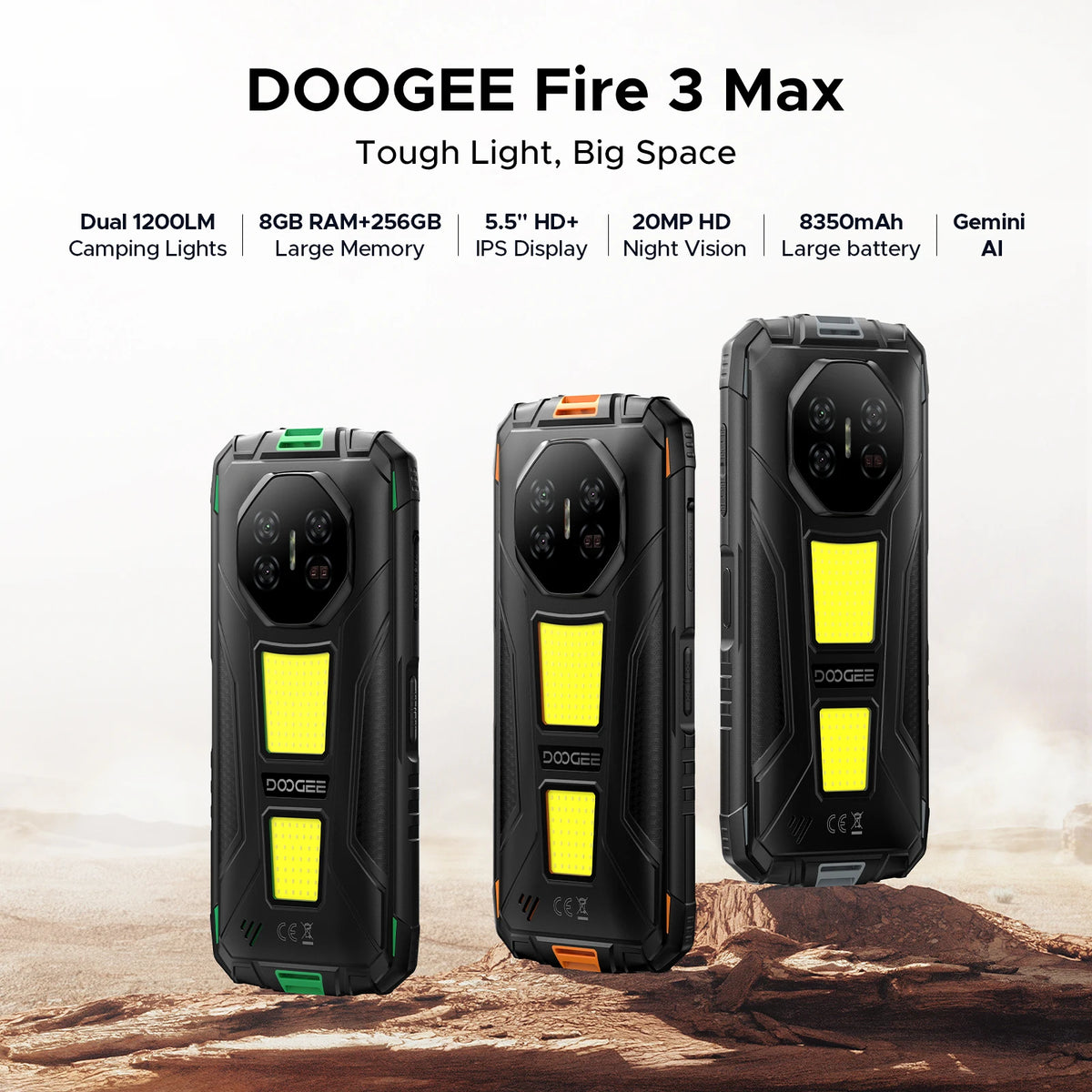 DOOGEE Fire 3 Max