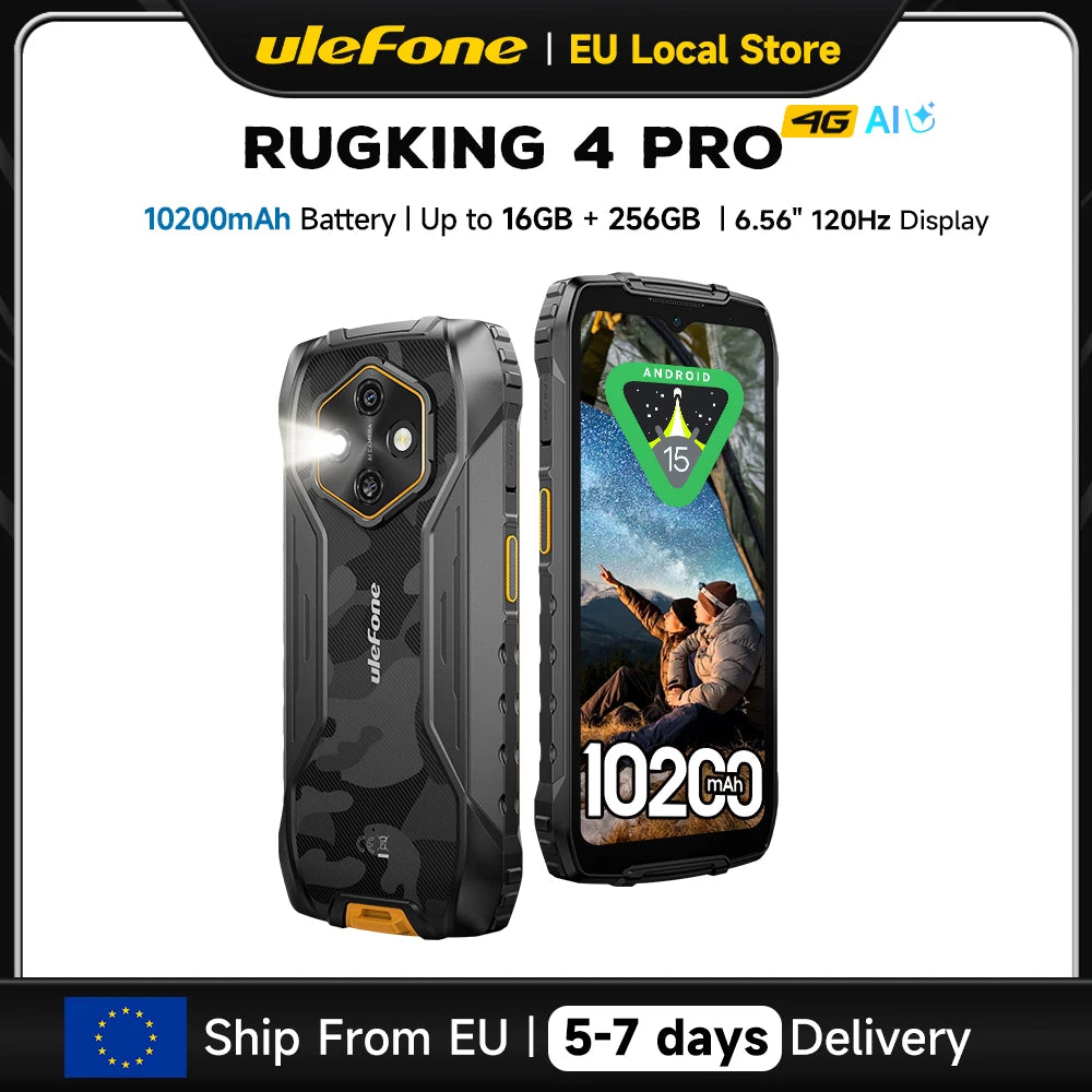 Ulefone RugKing 4 Pro stock limitado