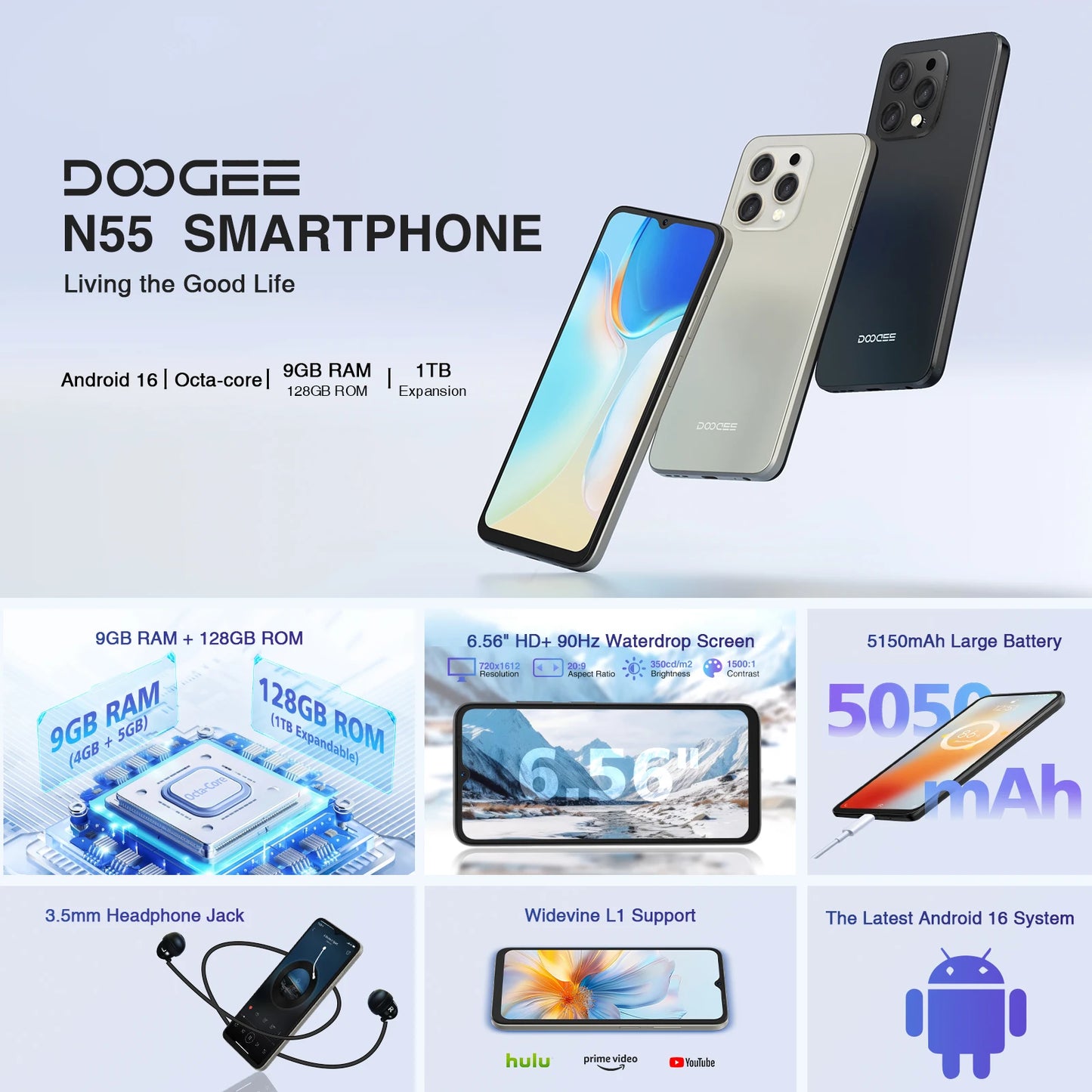 DOOGEE N55 stock limitado