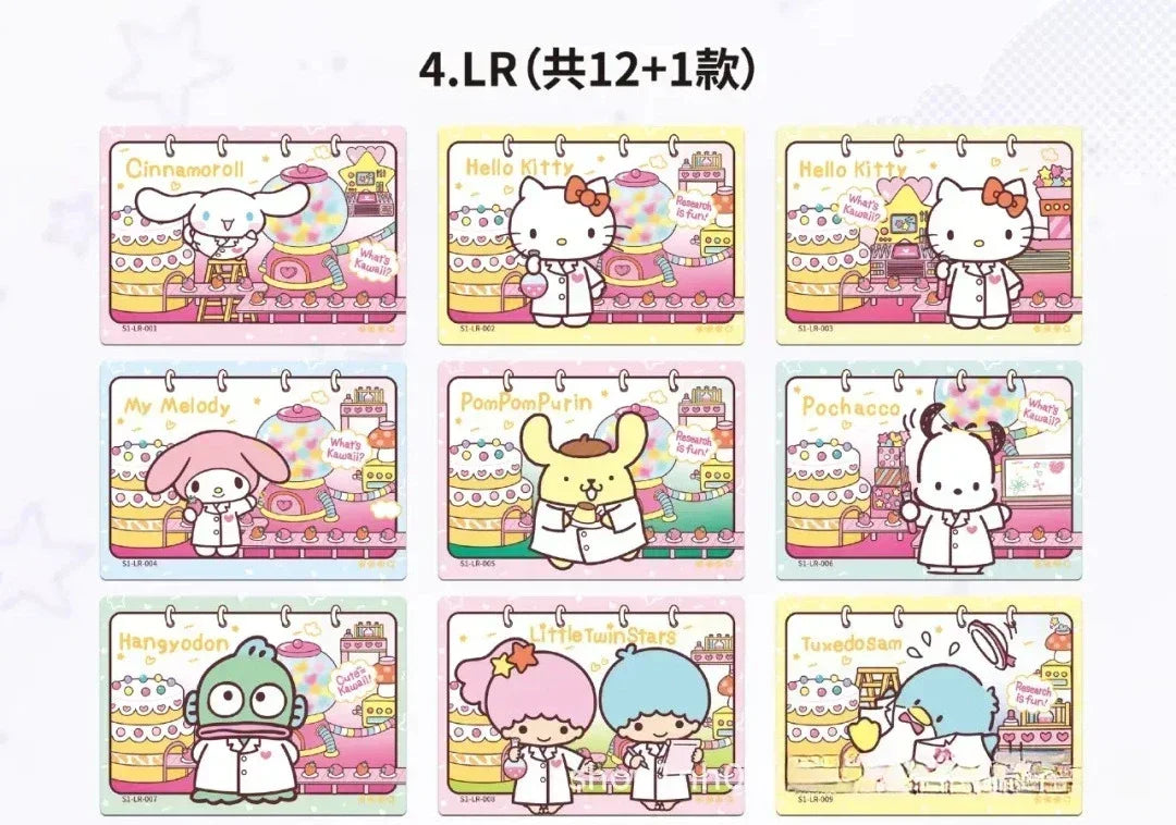Sanrio "Shiny Dream" Cartas Colecionáveis