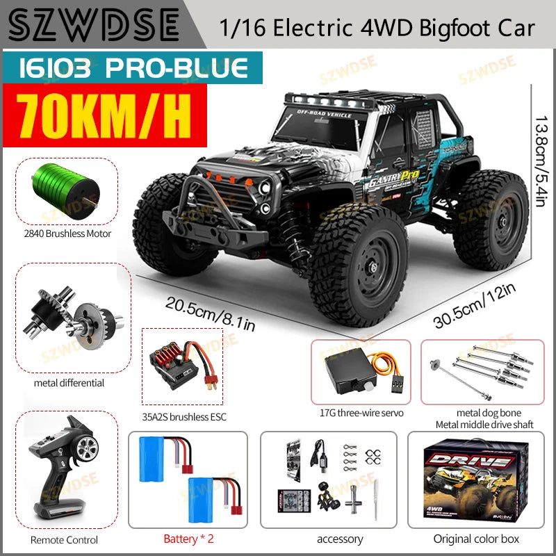 WLtoys 16103 Pro 4WD