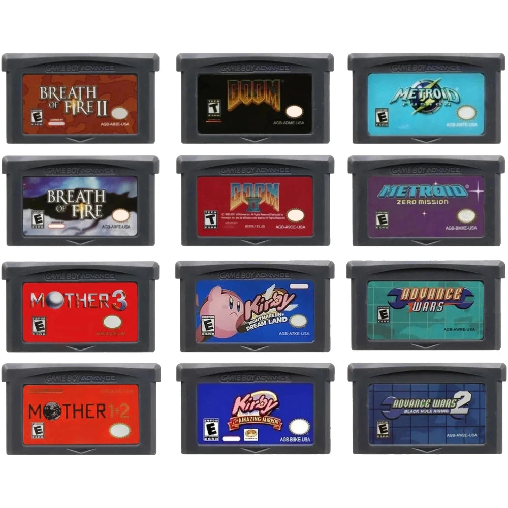38 Jogos GBA