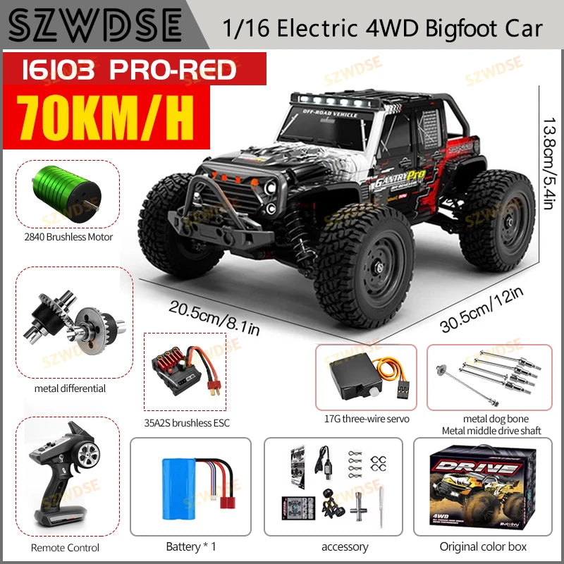 WLtoys 16103 Pro 4WD