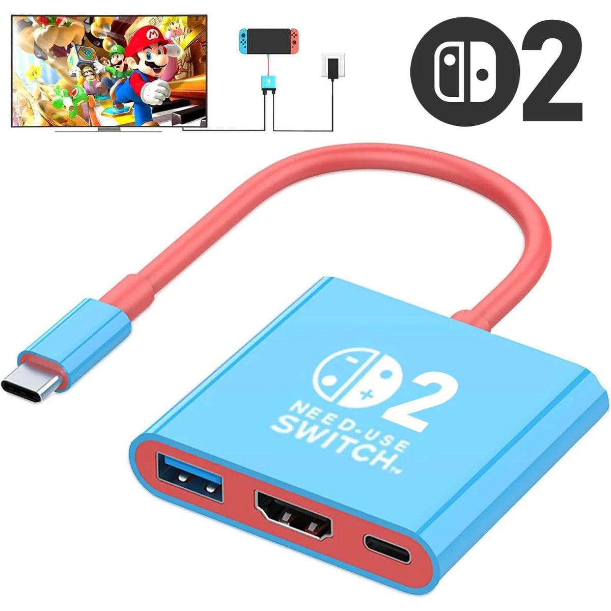 Switch 2 Adaptador HDMI