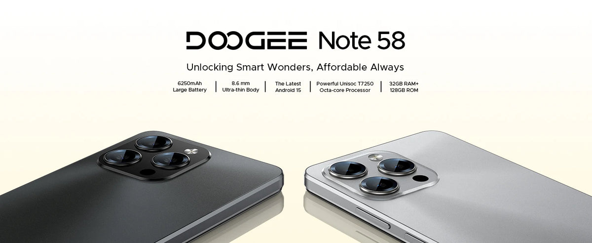 DOOGEE Note 58