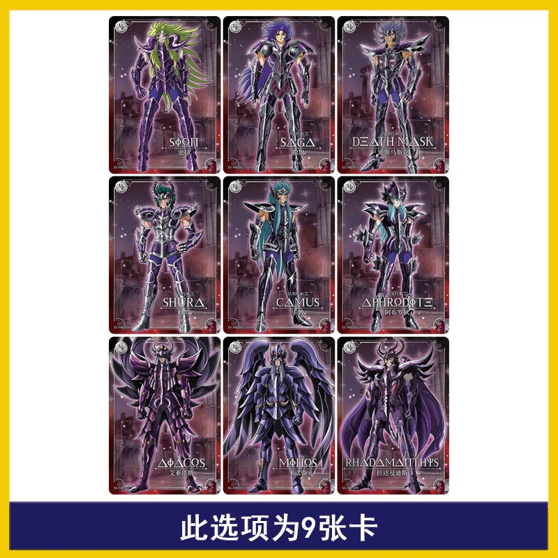 KAYOU Cartas Cavaleiros do Zodíaco