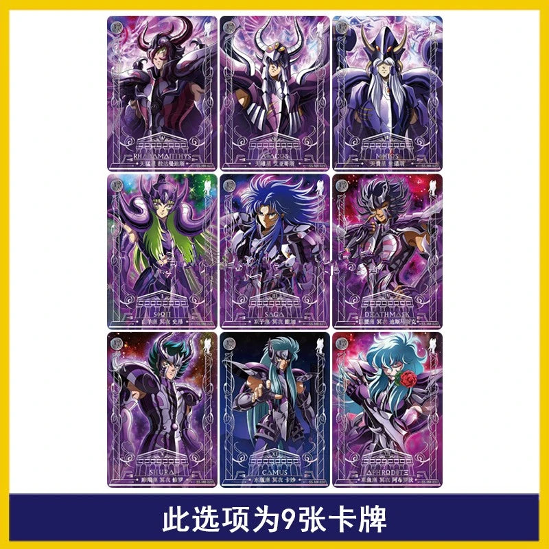KAYOU Cartas Cavaleiros do Zodíaco