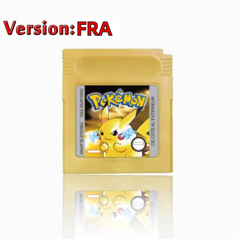 GBC Red/Crystal/Blue/Yellow/Gold/Green/Silver