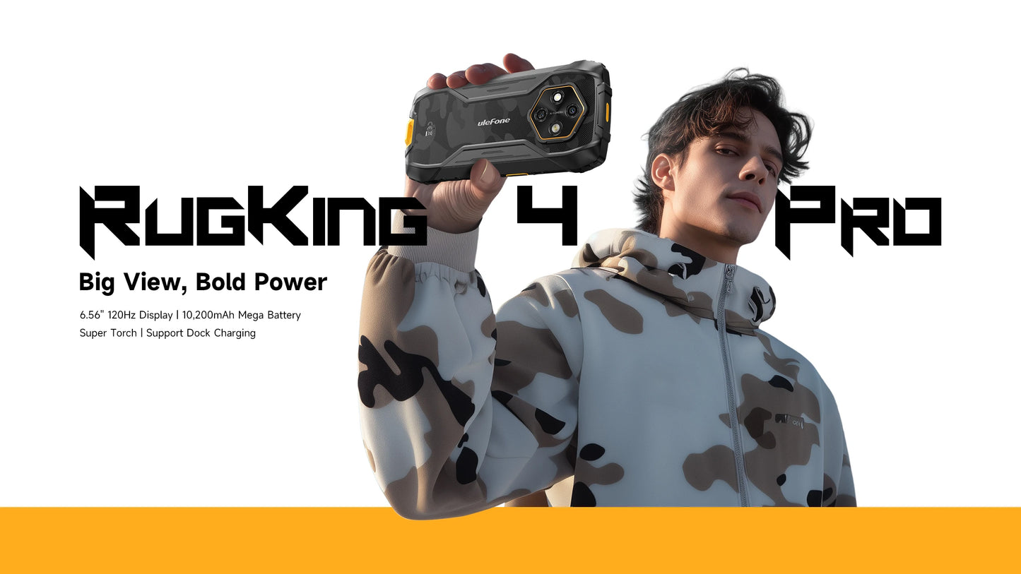 Ulefone RugKing 4 Pro stock limitado