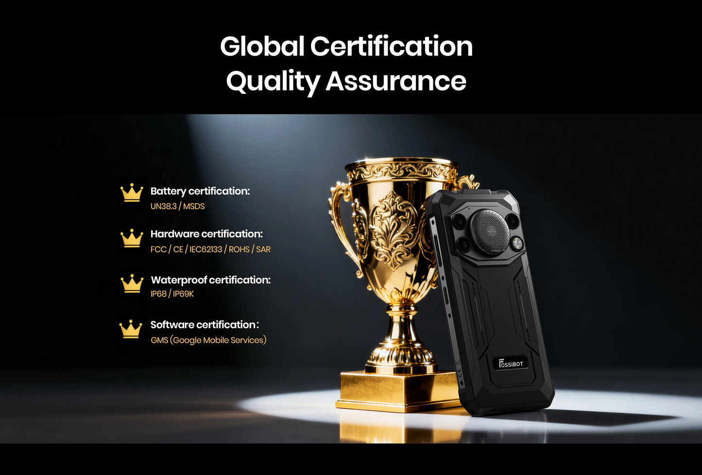 FOSSIBOT F110 Pro 8GB