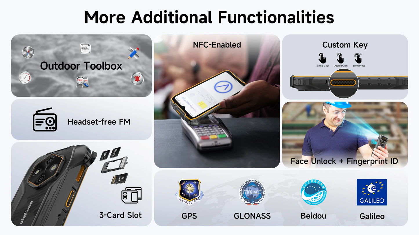 Ulefone RugKing 4 Pro stock limitado