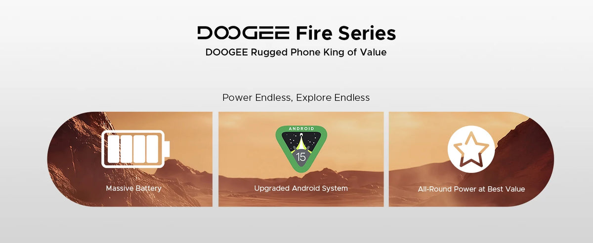 DOOGEE Fire 5 Ultra stock limitado