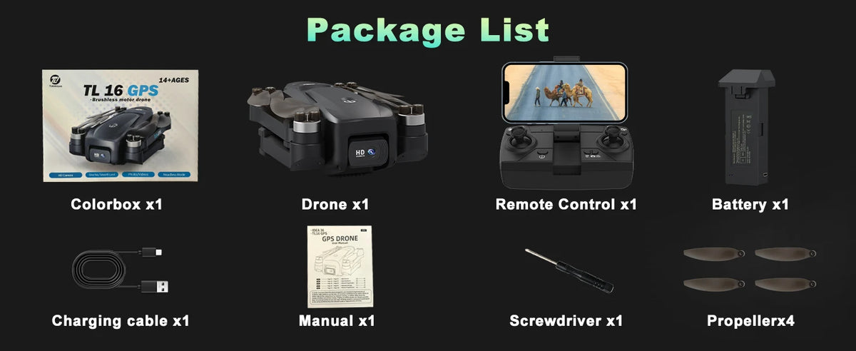 Drone TL16GPS