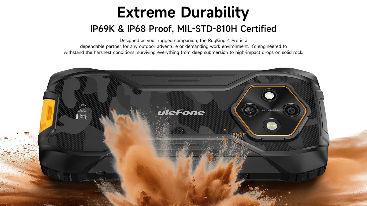 Ulefone RugKing 4 Pro stock limitado