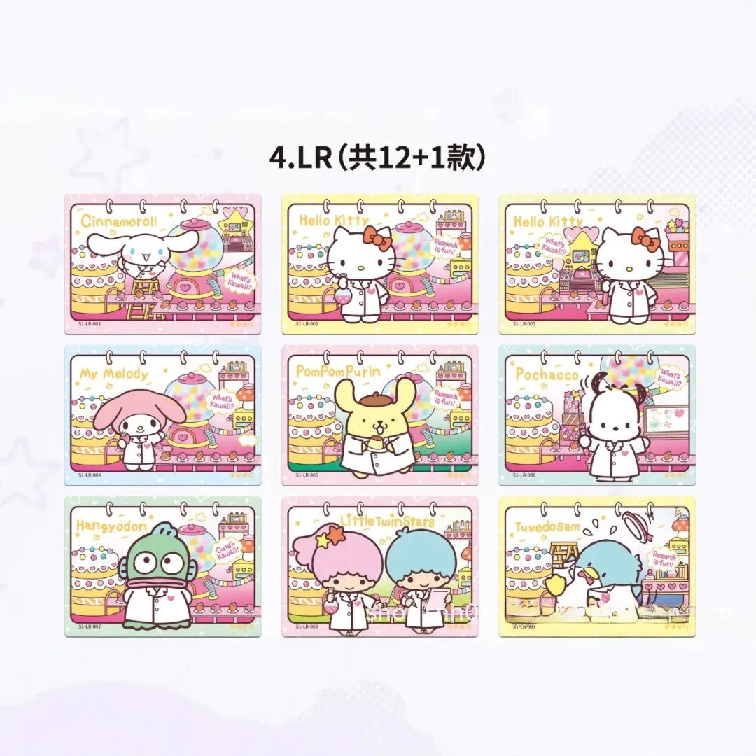 Sanrio "Shiny Dream" Cartas Colecionáveis