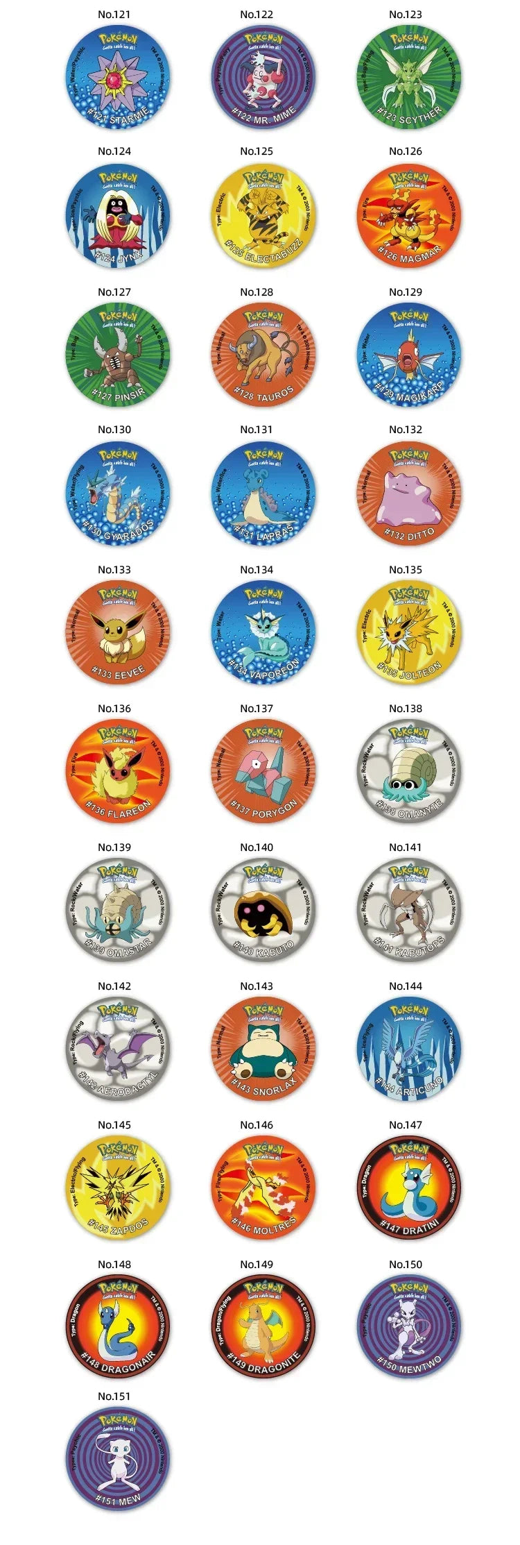 Poke Tazos