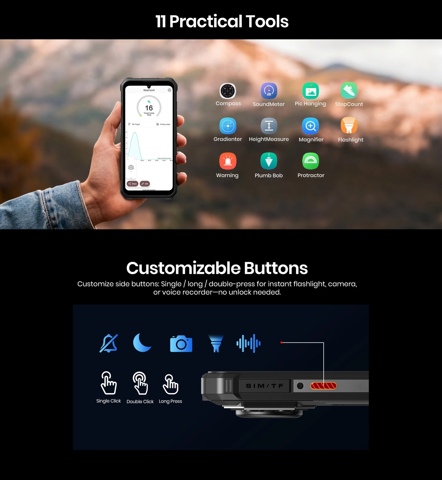 FOSSIBOT F110 Pro 8GB