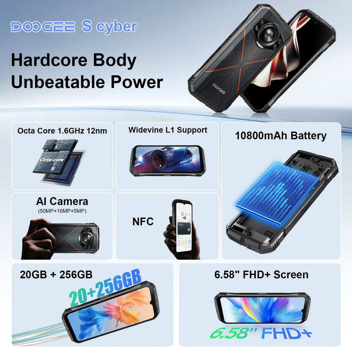 DOOGEE S Cyber