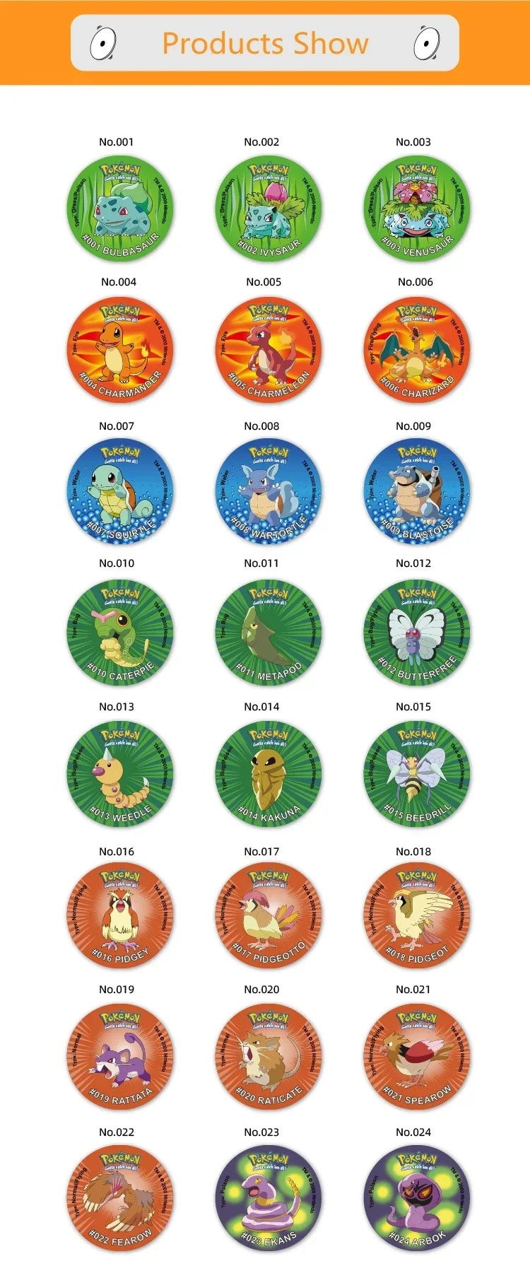 Poke Tazos