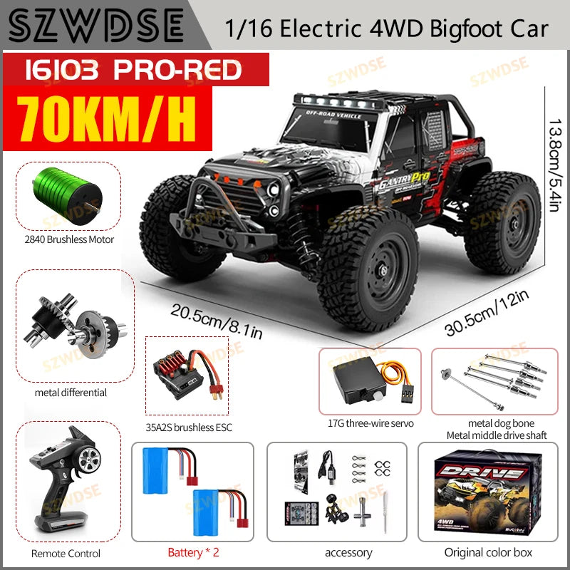 WLtoys 16103 Pro 4WD