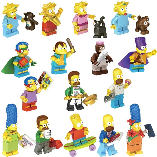 Mini Figuras Simpsons