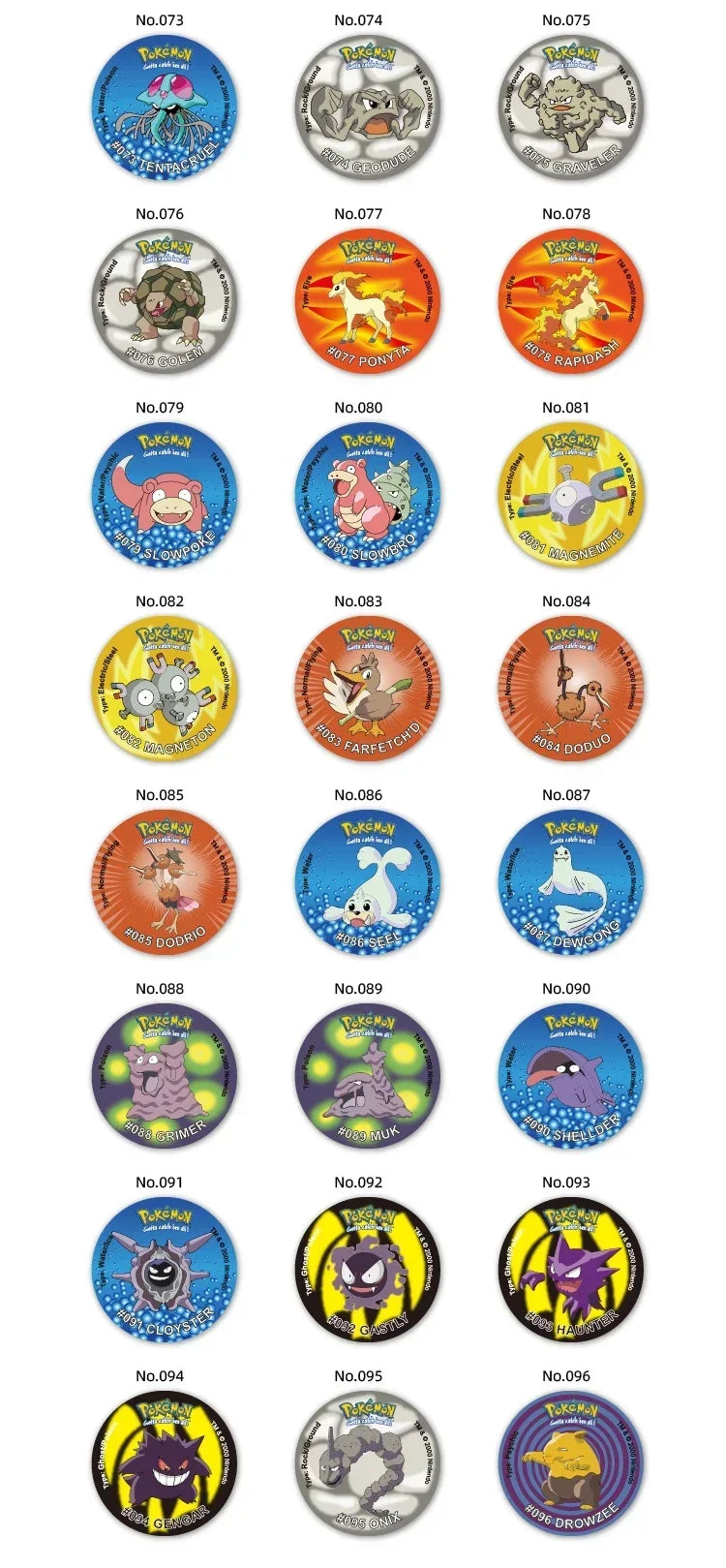 Poke Tazos