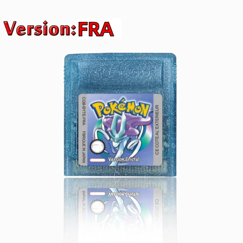 GBC Red/Crystal/Blue/Yellow/Gold/Green/Silver