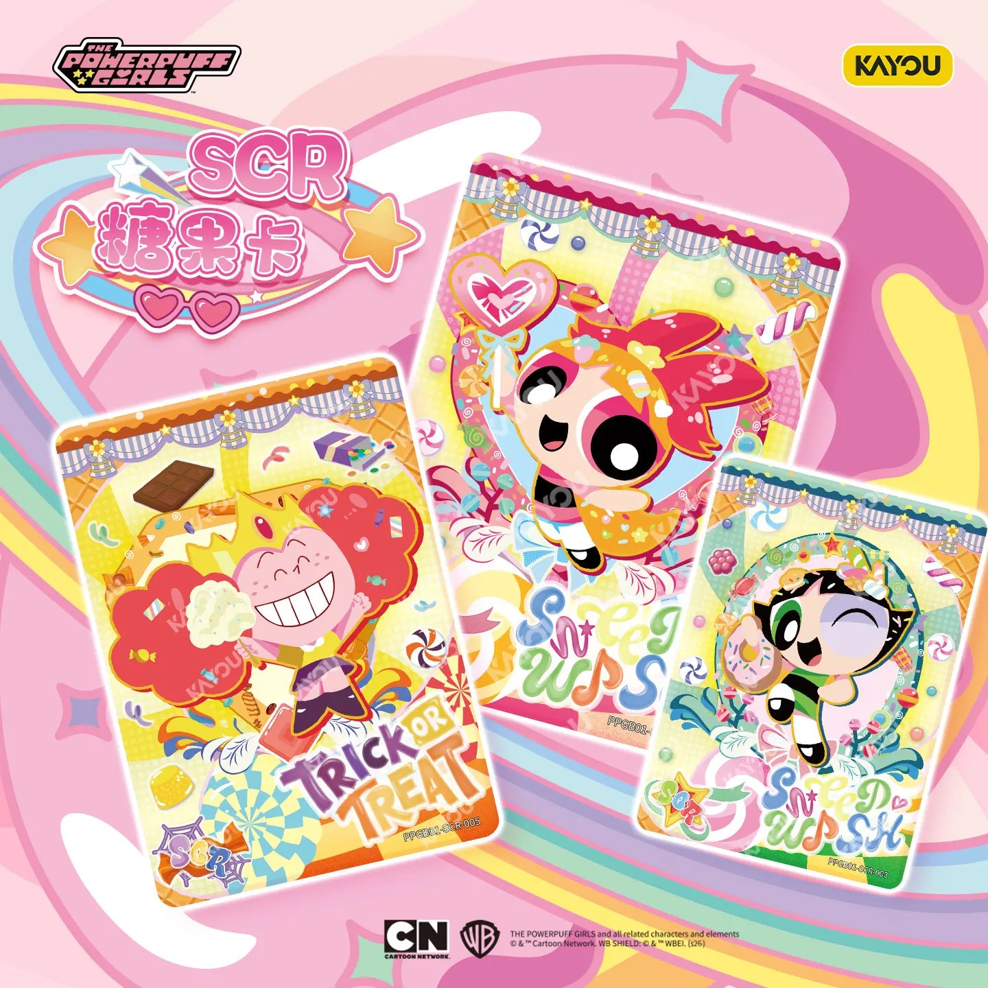 KAYOU The Powerpuff Girls TCG