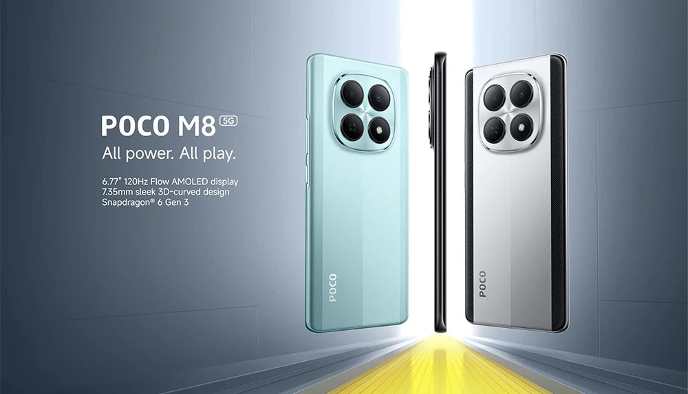 POCO M8 5G só uma cor disponível