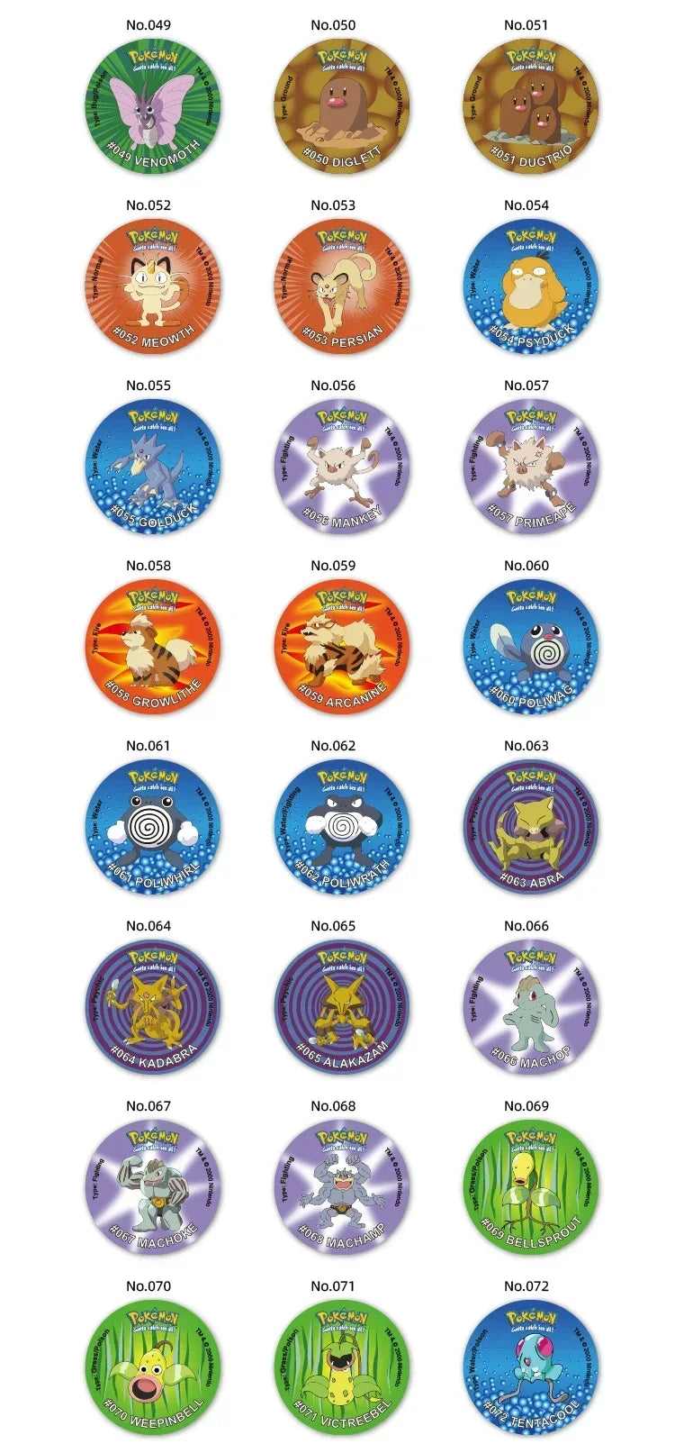 Poke Tazos