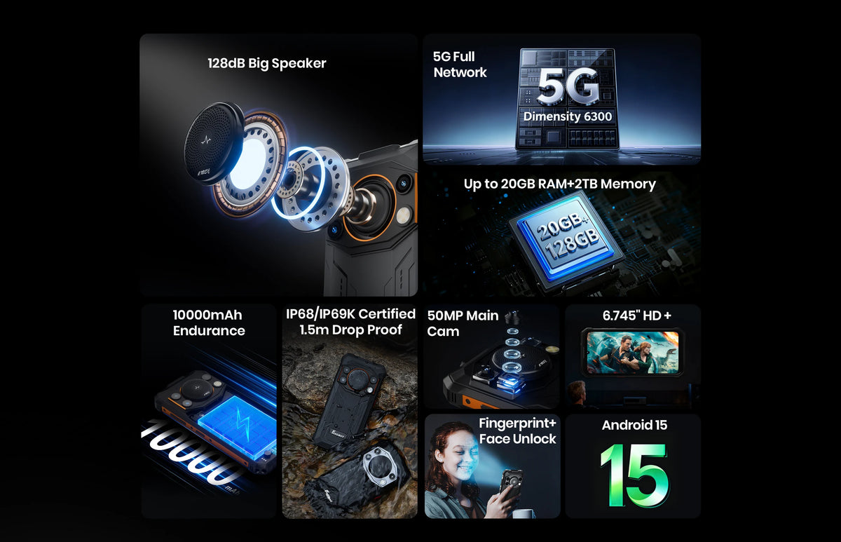 FOSSIBOT F110 Pro 8GB