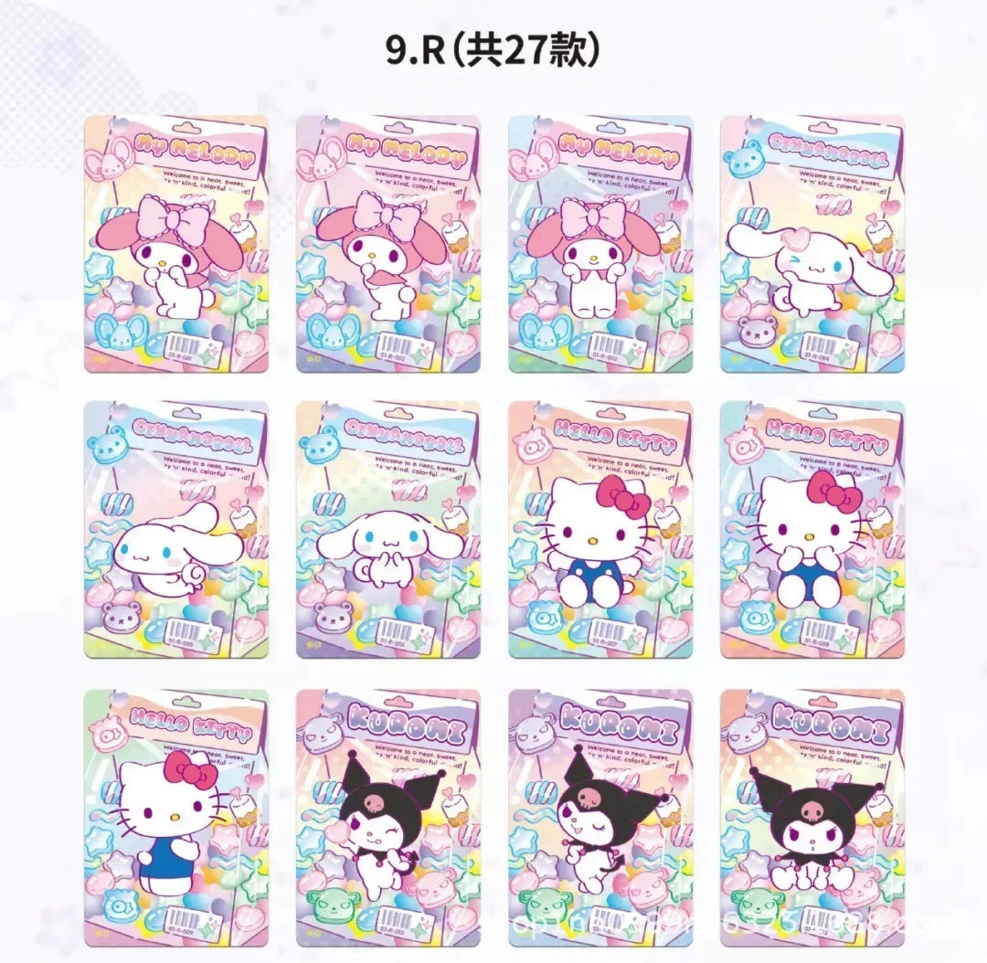 Sanrio "Shiny Dream" Cartas Colecionáveis