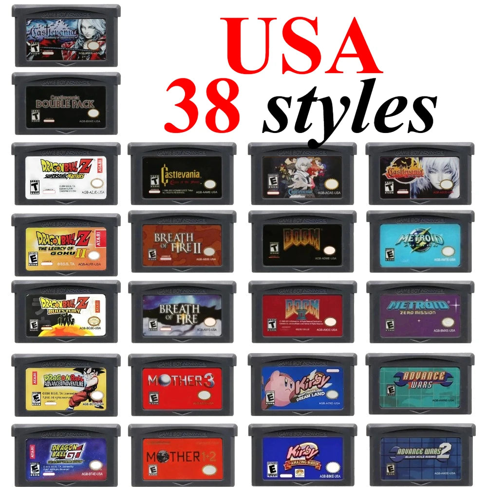 38 Jogos GBA