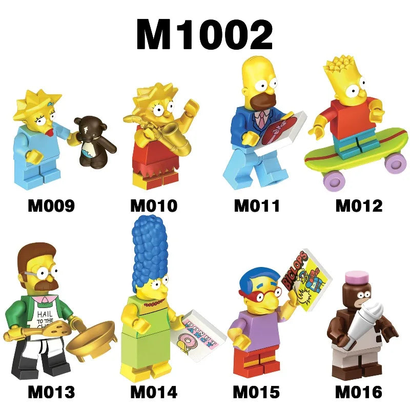 Mini Figuras Simpsons