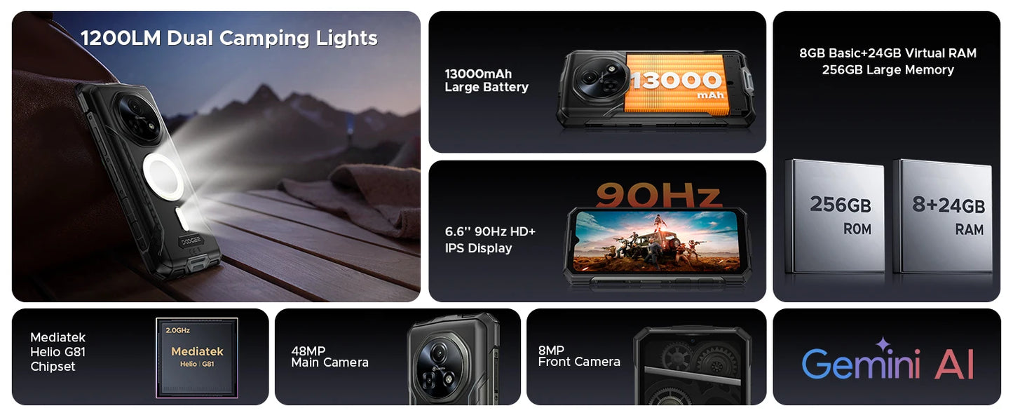 DOOGEE Fire 5 Ultra stock limitado