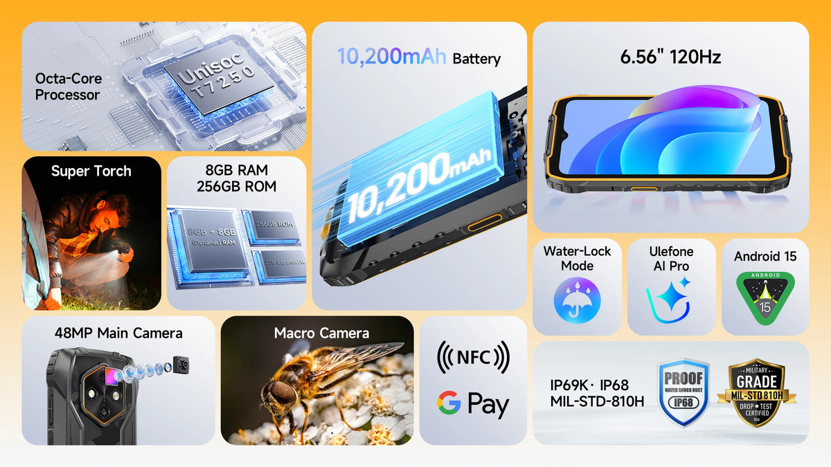Ulefone RugKing 4 Pro stock limitado
