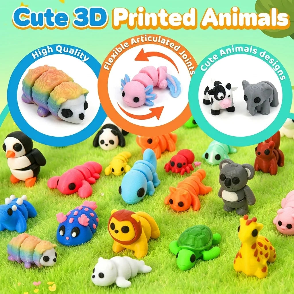 Figurinhas Impressão 3d Flexíveis