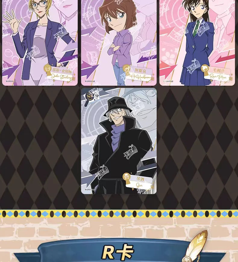 KAYOU Cartas Detective Conan