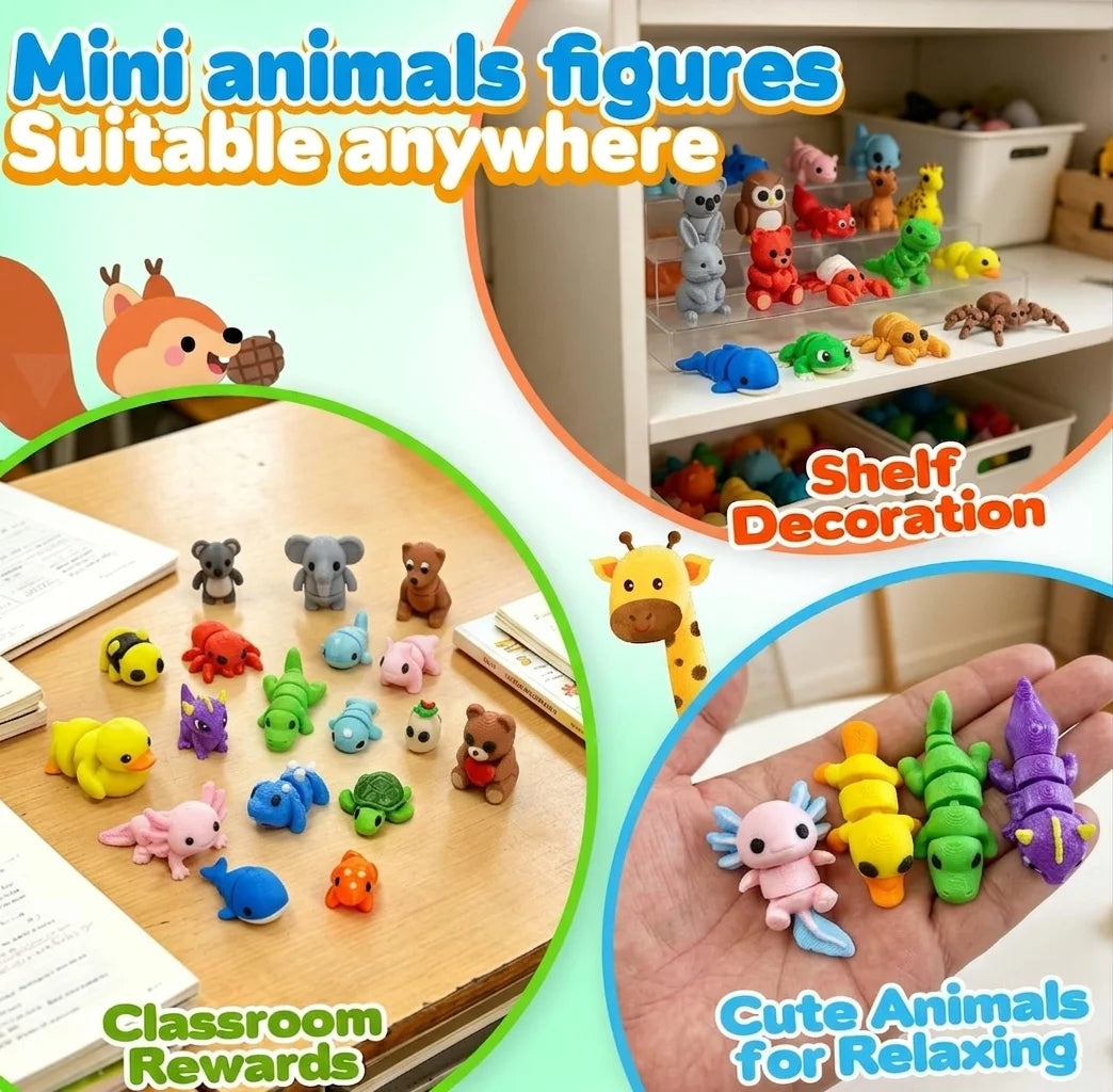 Figurinhas Impressão 3d Flexíveis