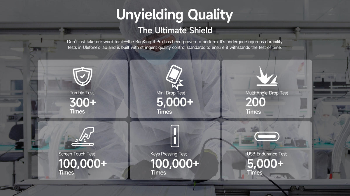 Ulefone RugKing 4 Pro stock limitado