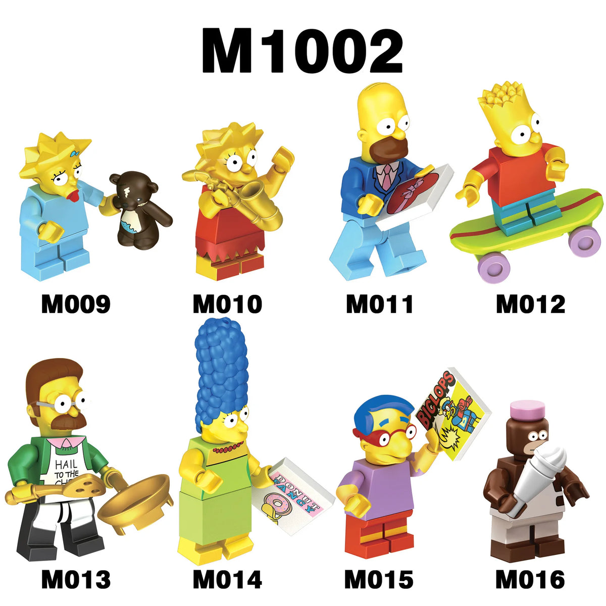 Mini Figuras Simpsons