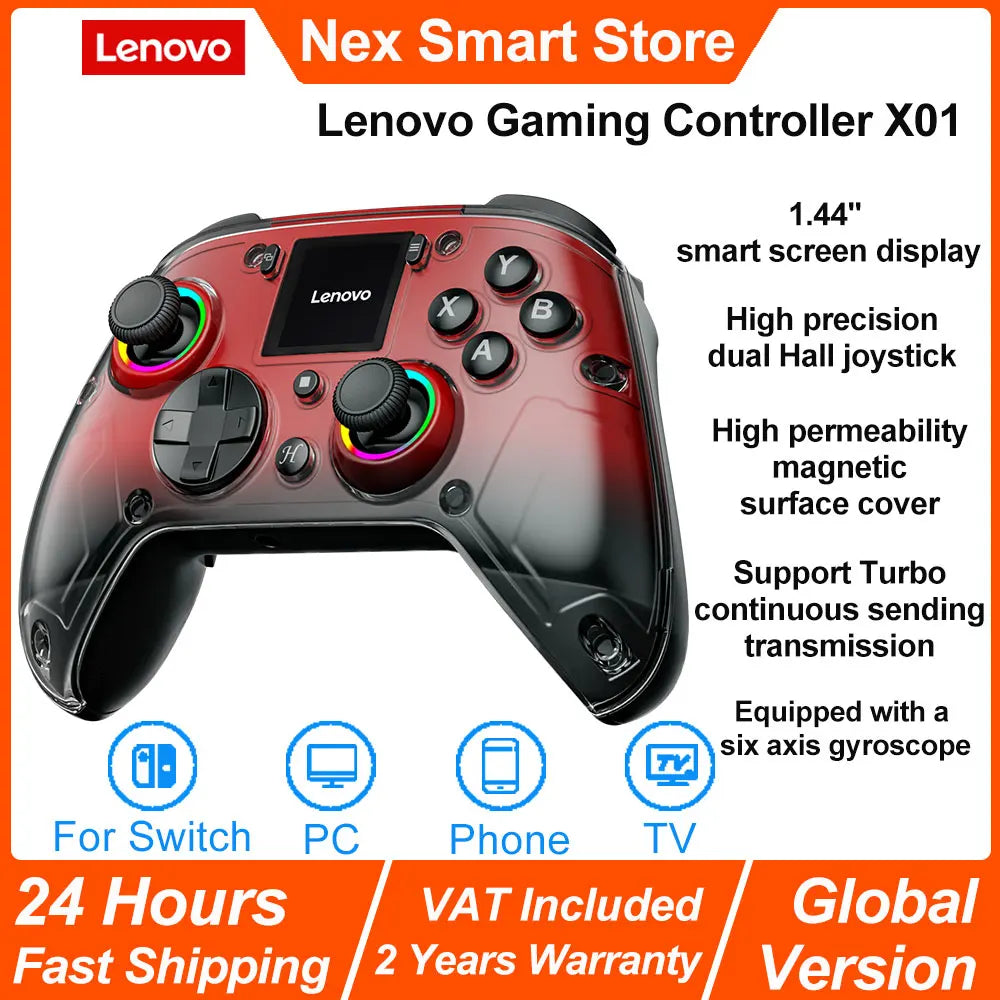 Comando Lenovo X01 com ecrã