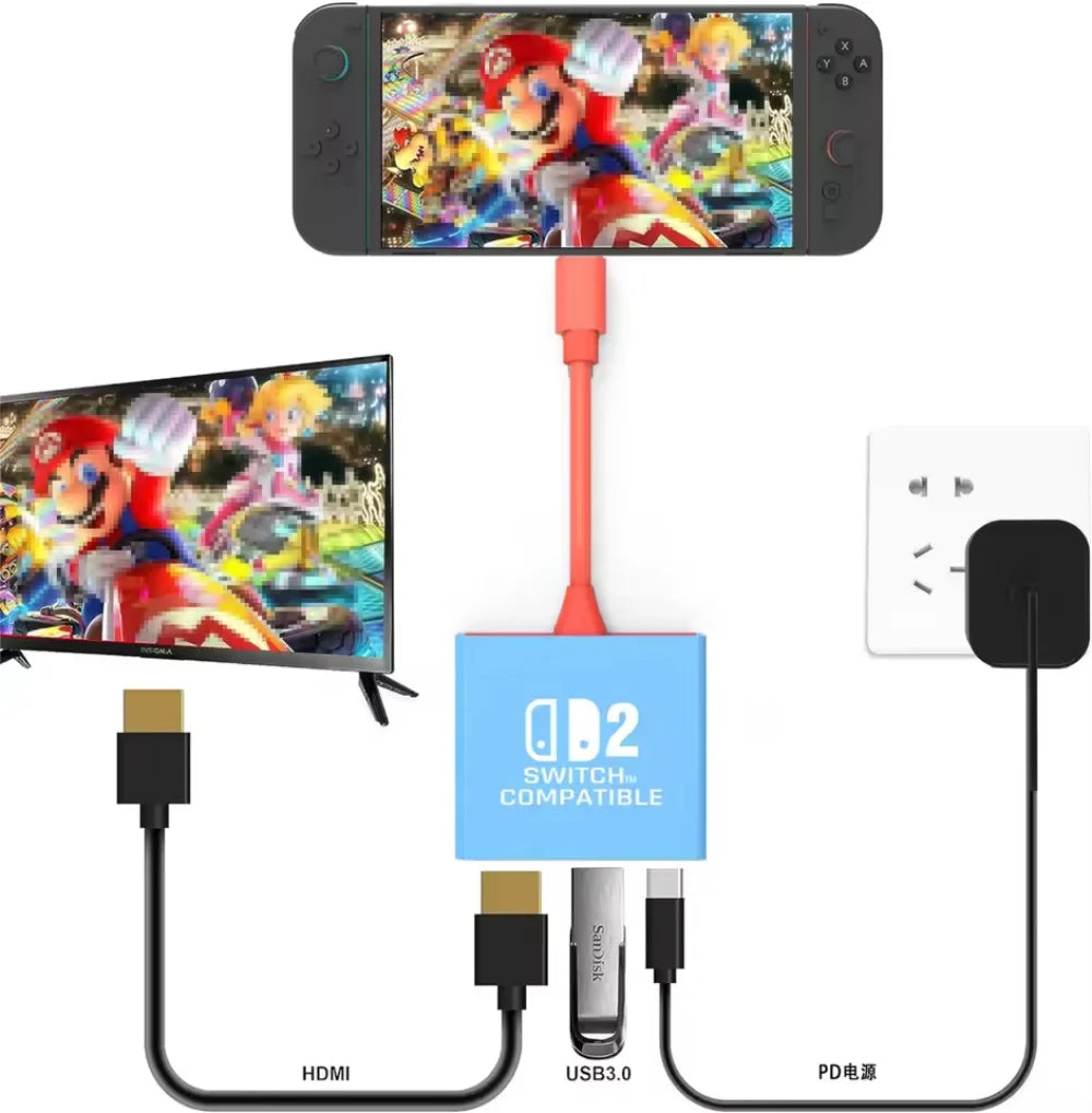 Switch 2 Adaptador HDMI