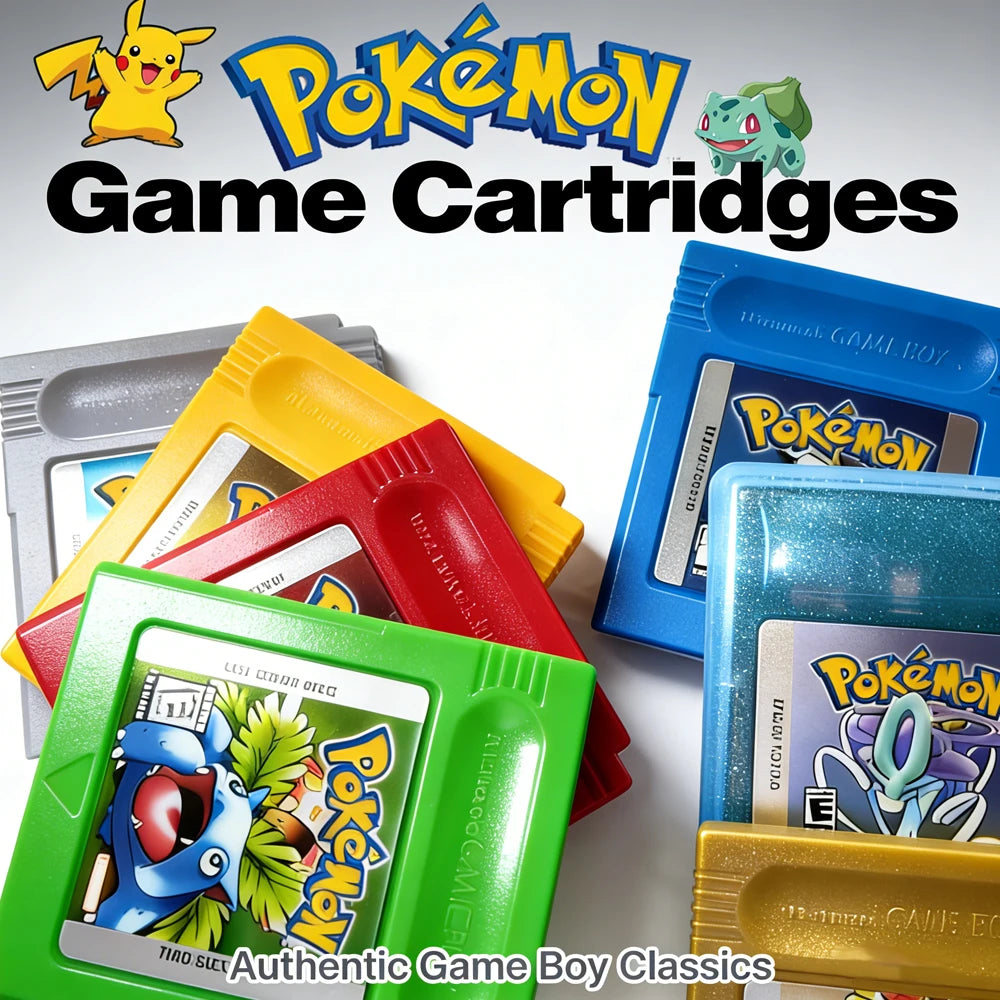 GBC Red/Crystal/Blue/Yellow/Gold/Green/Silver