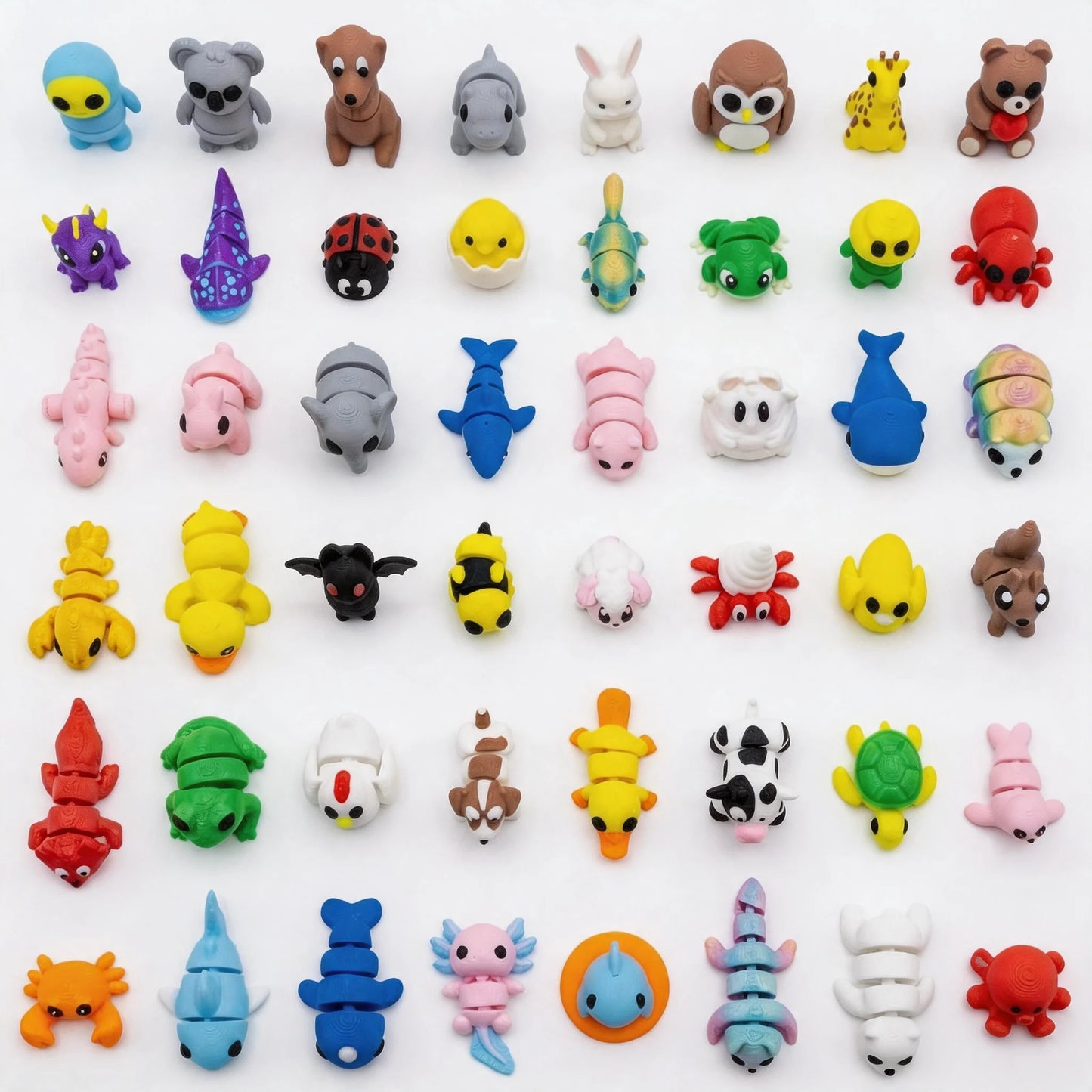 Figurinhas Impressão 3d Flexíveis
